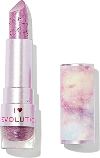 Изображение Makeup Revolution I Heart Revolution Unique Unicorns Lipstick Purple Wings Pomadka do ust 1 szt.