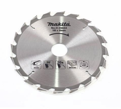 Attēls no Makita CIRCULAR SAW BLADE 185X3020T WOOD