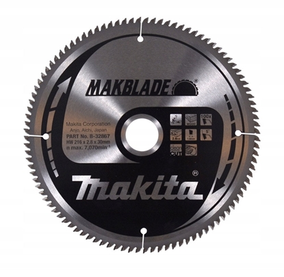 Изображение Makita MAKITA CIRCULAR SAW 216x30x100z MAKBLADE WOOD
