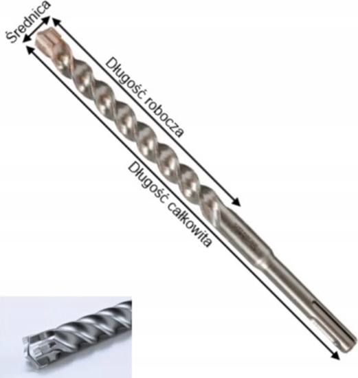 Picture of Makita NEMESISII SDS-PLUSBohrer 12x315