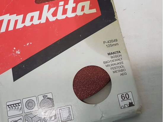 Picture of Makita P-43549 Sandpaper Velcro 125  60