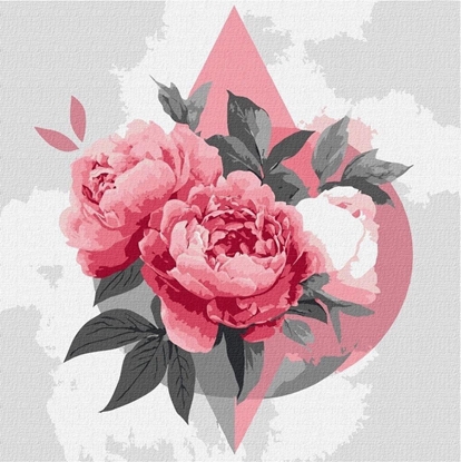 Picture of Malowanie po numerach - Geometryczne ksztaty