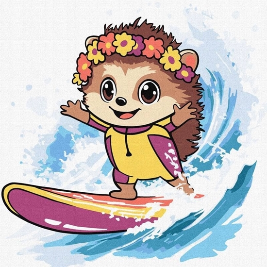 Picture of Malowanie po numerach - Lato. Je apie fal Kids