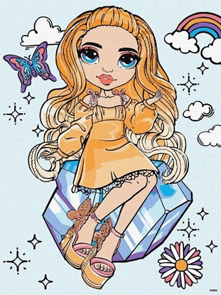 Изображение Malowanie po numerach - Rainbow High Poppy Rowan