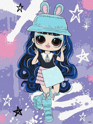 Изображение Malowanie po numerach - Tweens LOL Skate Dance Aya