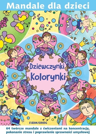 Picture of Mandale dla dzieci. Dziewczynki Kolorynki