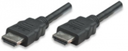 Picture of MANHATTAN  HDMI HEC  ARC  3D  4K  Male to Male  Black  2 m