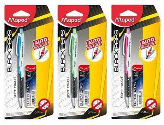 Picture of Maped Oówek aut. Blackpeps 0,5mm+grafity bls (165605)