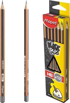 Attēls no Maped Oówek Blackpeps HB (12szt) MAPED