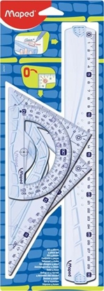 Изображение Maped Zestaw Geometric lin., ekier., ktomierz bls (135215)