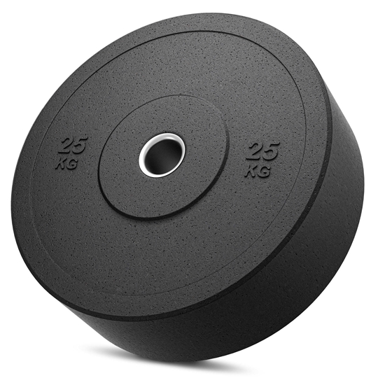 Изображение Marbo Sport ar gumiju pārklāts olimpiskais disks 25 kg MW-Bumper-25KG 1 gab.