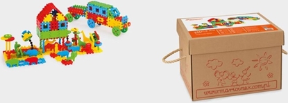 Attēls no Marioinex Klocki konstrukcyjne Waffle Mix Karton 200 elementów (900123)