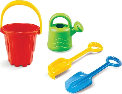 Attēls no Marioinex Zestaw Do Piasku Zamek + 4 Elementy Do Piaskownicy