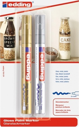 Picture of Marker olejowy poyskujcy 2-4mm 2 kolory