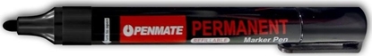 Изображение Marker permanenty okrgy czarny (12szt)PENMATE