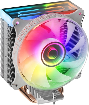 Picture of Mars Gaming MCPU-VR CPU Cooler Dual Infinity Mirror ARGB 180W 120mm