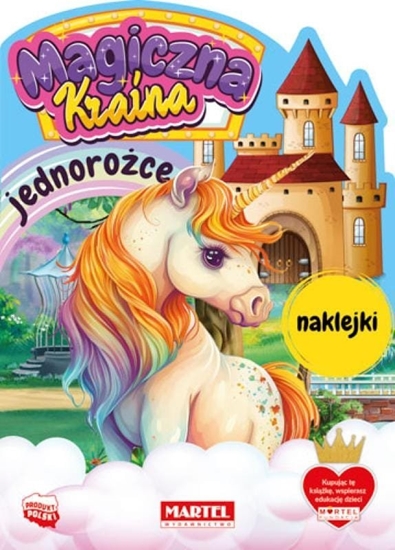 Picture of Martel Magiczna kraina. Jednoroce z naklejkami