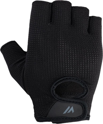 Изображение Martes Rkawiczki kulturystyczne mskie na siowni Martes Sofit fitness treningowe czarne rozmiar L