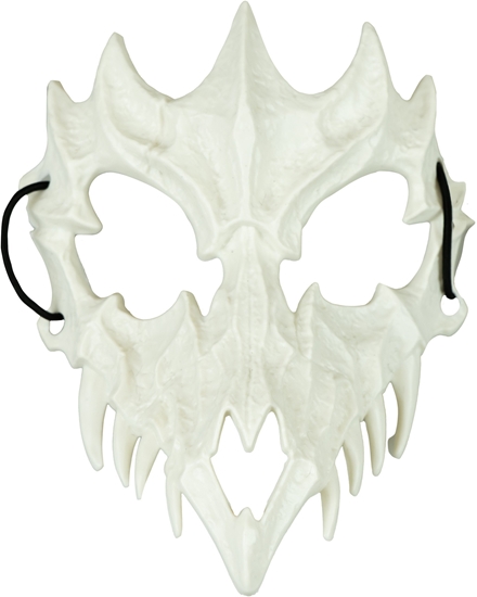 Изображение Maska czaszka smok