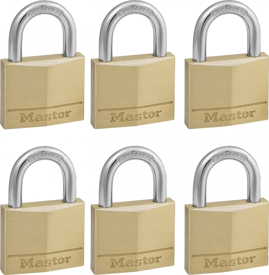 Picture of MasterLock 6x1 Master Lock Padlock 22mm 140EURSIX