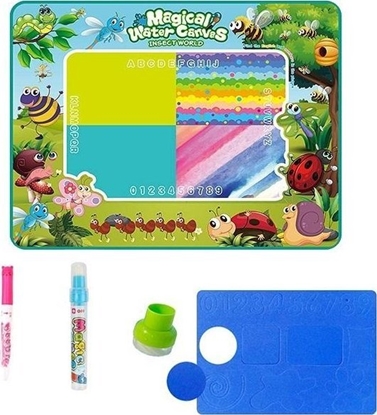 Picture of Mata do kolorowania wodnym pisakiem owady 44x32cm