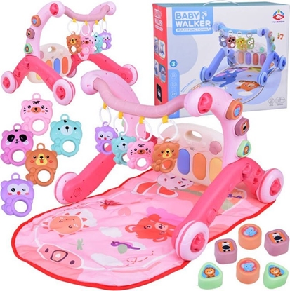 Picture of Mata edukacyjna Pchacz Zabawki Zestaw dla maluszka 3w1 ZA5403