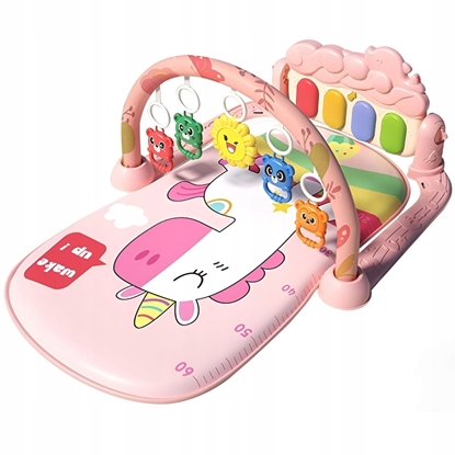 Attēls no Mata edukacyjna z pianinkiem rÃ³Å¼owa