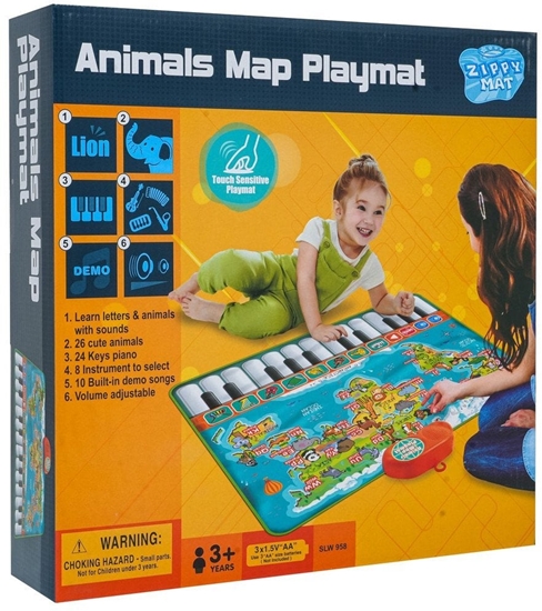 Picture of Mata Muzyczna Keyboard wiat Zwierzt