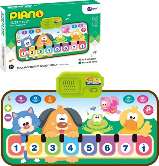 Picture of MATA MUZYCZNA PIANINKO ZWIERZTA 1SZT