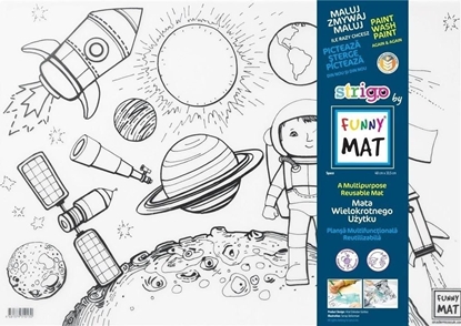 Изображение Mata transaprentna Space Funny Mat STRIGO