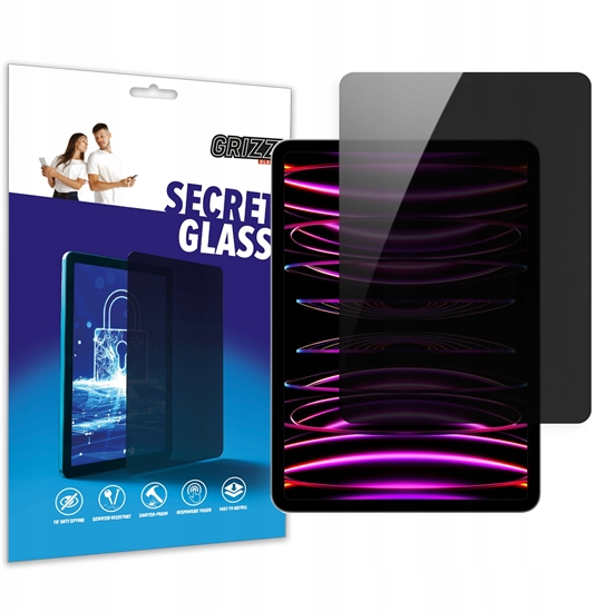 Изображение Matowe szko prywatyzujce GrizzGlass SecretGlass do Apple iPad Pro 12,9 (3. generacji)