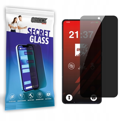 Изображение Matowe szko prywatyzujce GrizzGlass SecretGlass do Asus Zenfone 12 Ultra