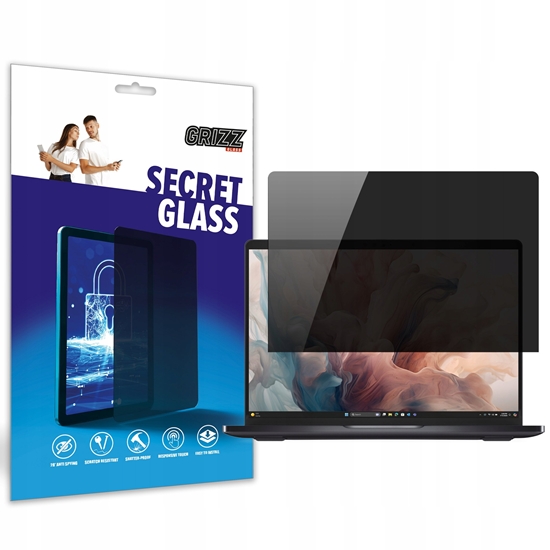 Изображение Matowe szko prywatyzujce GrizzGlass SecretGlass do Dell Pro 13 Plus