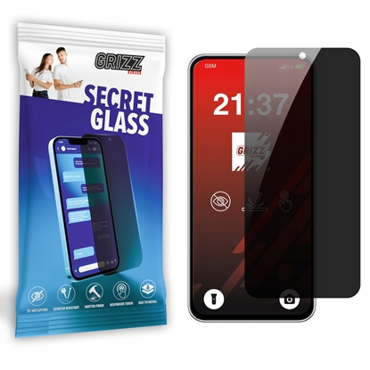 Изображение Matowe szko prywatyzujce GrizzGlass SecretGlass do Samsung Galaxy M16