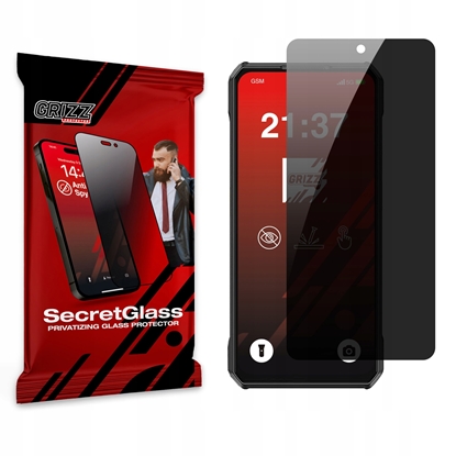 Изображение Matowe szko prywatyzujce GrizzGlass SecretGlass do Ulefone Armor 30 Pro