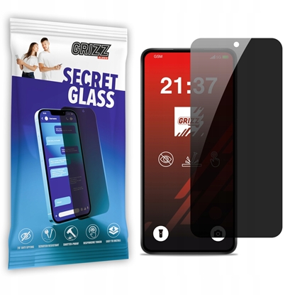 Изображение Matowe szko prywatyzujce GrizzGlass SecretGlass do ZTE Blade V50 Vita