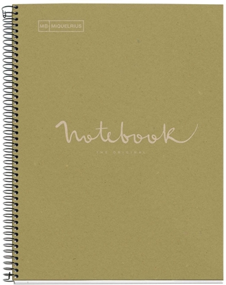 Picture of MAUL A609555 notatnik A4 80 ark. Zielony