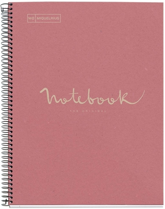 Picture of MAUL A609722 notatnik A4 80 ark. Róowy
