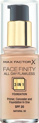 Изображение MAX FACTOR Podkad Facefinity 3w1 nr 50 Natural - 30ml