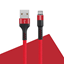 Picture of Maxlife MXUC-01 cable USB - USB-C 1,0 m 2A red nyl