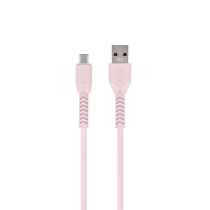 Picture of Maxlife MXUC-04 cable USB - USB-C 1,0 m 3A pink