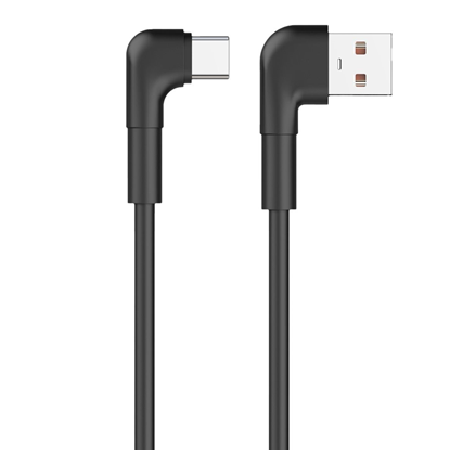 Picture of Maxlife MXUC-09 angle cable USB - USB-C 1,0 m 3A b