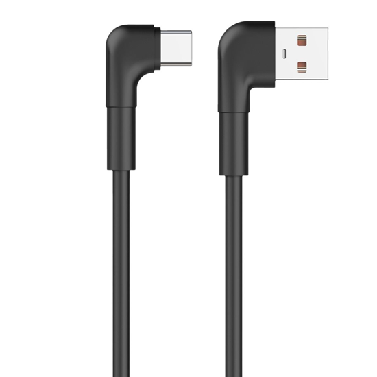 Picture of Maxlife MXUC-09 angle cable USB - USB-C 1,0 m 3A b