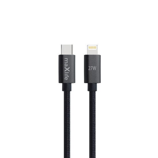 Picture of Maxlife MXUC-12 cable USB-C - Lightning 2,0 m 27W 