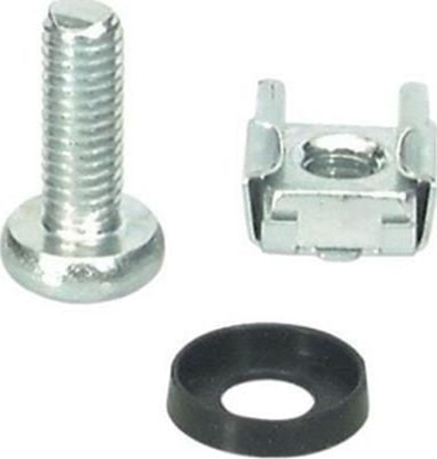 Attēls no Mcab Zestaw rubki M6/nakrtki/podkadki 50 szt. (7200157)