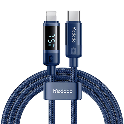 Picture of Kabel USB Mcdodo USB-C - Lightning 1m Niebieski (CA-5211)