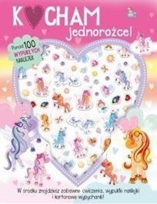 Picture of MD Creative Kocham jednoroce - 100 wypukych naklejek