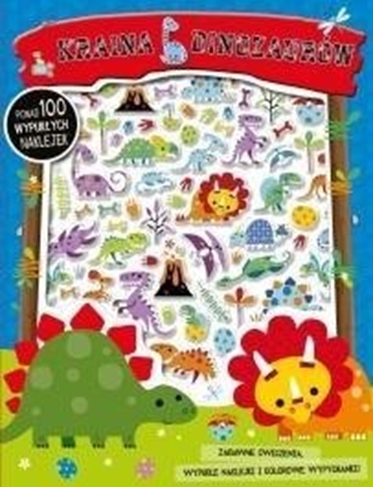 Picture of MD Creative Kraina dinozaurów - 100 wypukych naklejek