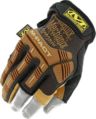 Picture of Mechanix Wear Mechanix Wear Rkawice Leather M-Pact Framer Czarne-Coyote S