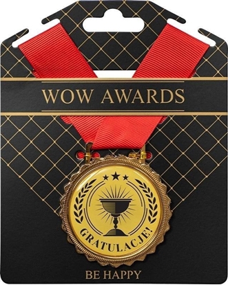 Picture of Medal prezentowy z napisem Gratulacje!